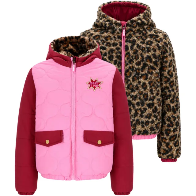 B.Nosy winterjas met panterprint roze, foto 2