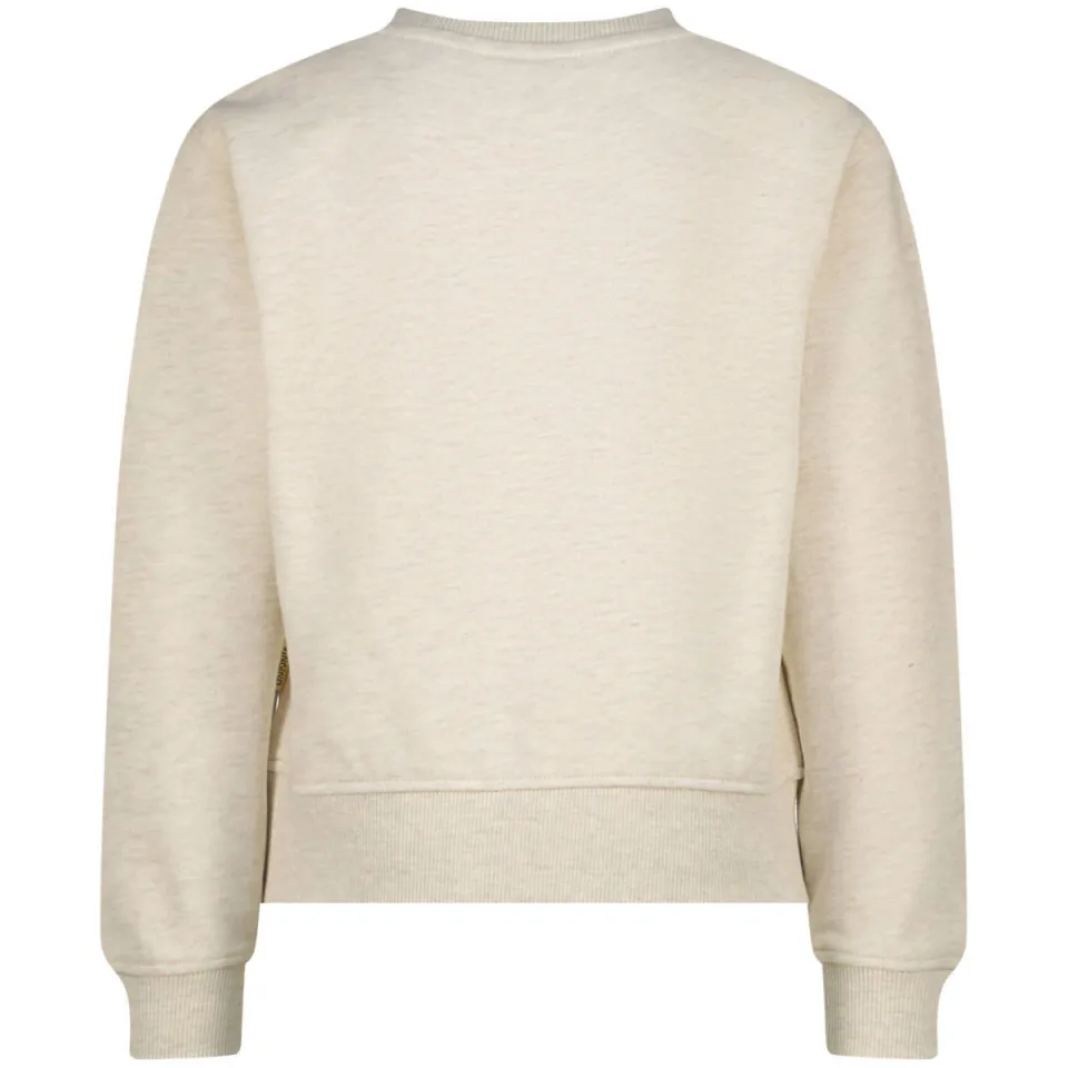 Vingino rechtvallende sweater met print - beige, foto 3
