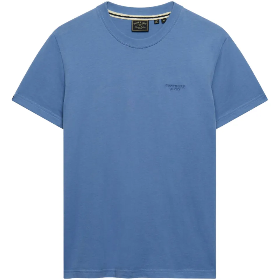 Superdry slim fit gemêleerd T-shirt - blauw, foto 2