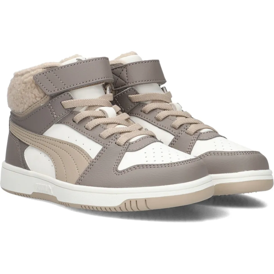 Puma Rebound Slam Mid Cozy sneakers beige, foto 6