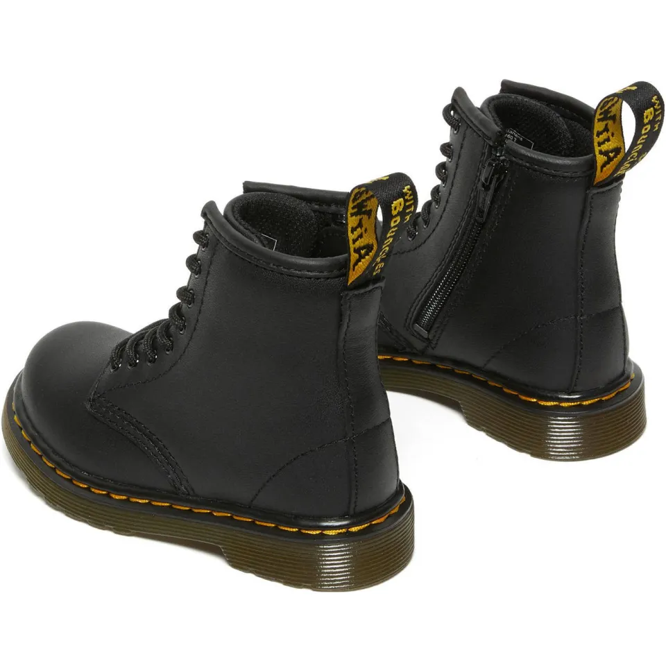 Dr. Martens 1460 T Peuter leren veterboots zwart, foto 2