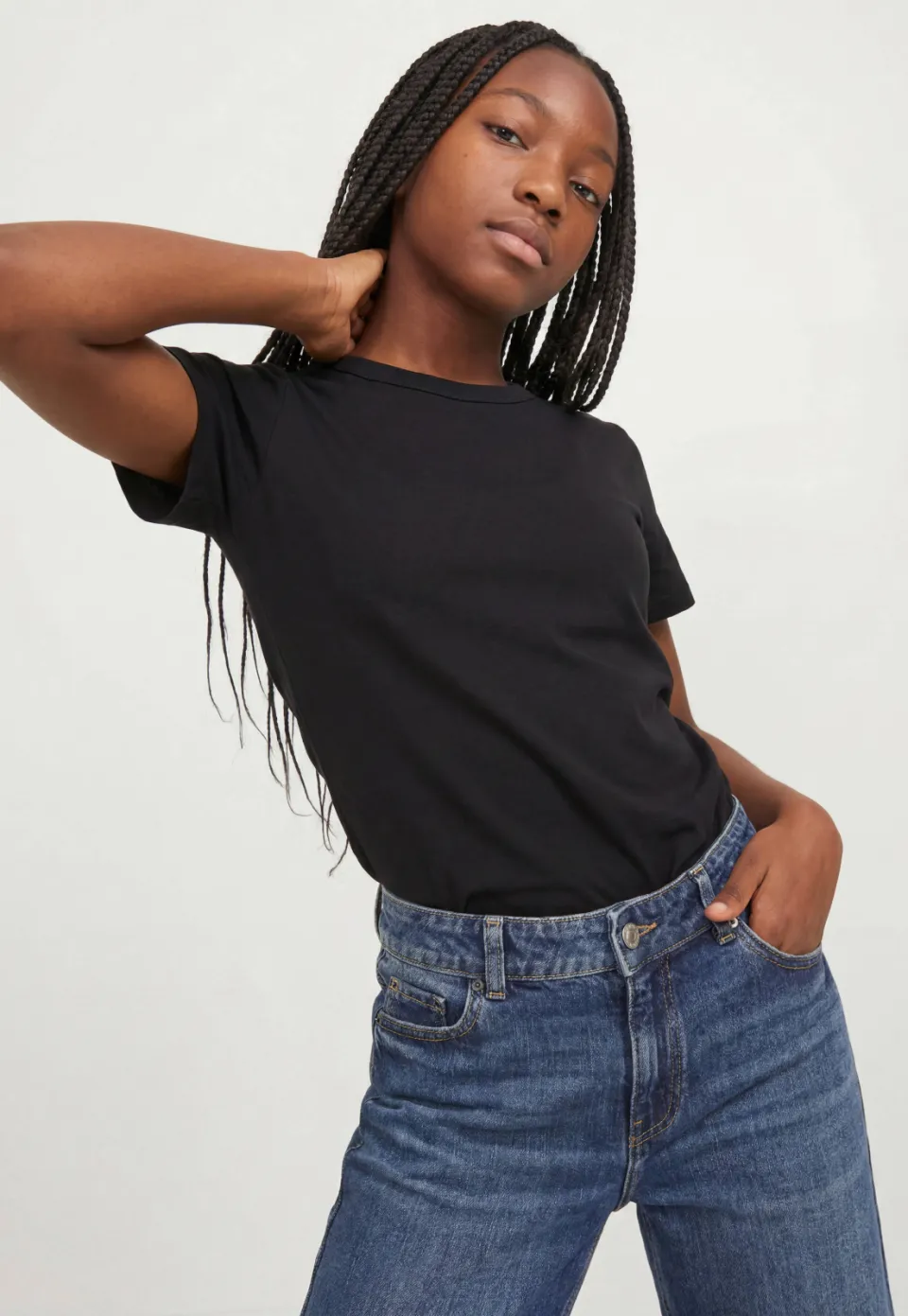 JJXX GIRL t-shirt zwart, foto 3