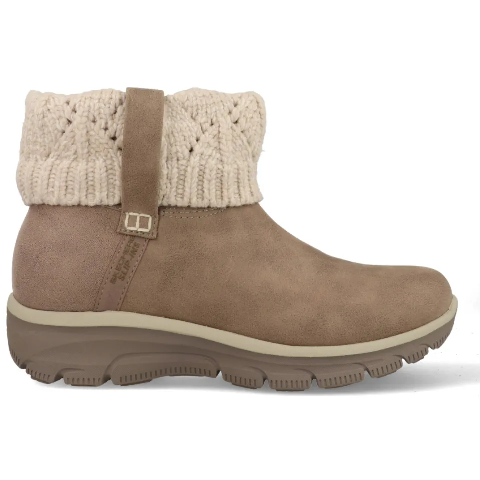 Skechers Slip-ins Easy Going Cozy Weather 2 enkellaarsjes taupe, foto 2
