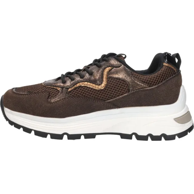 Sub55 lage sneakers donkerbruin, foto 2