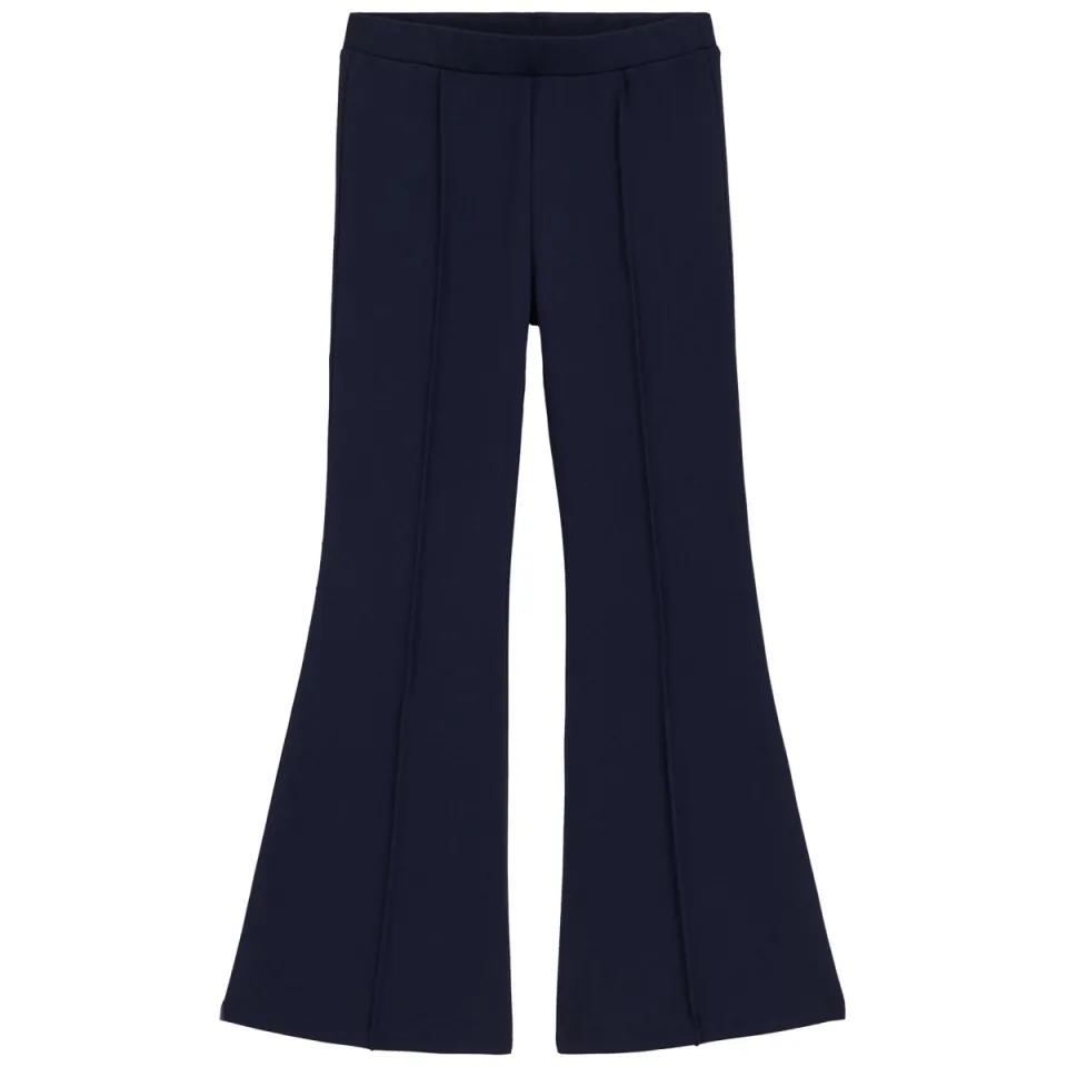WE Fashion casual broek donkerblauw, foto 2