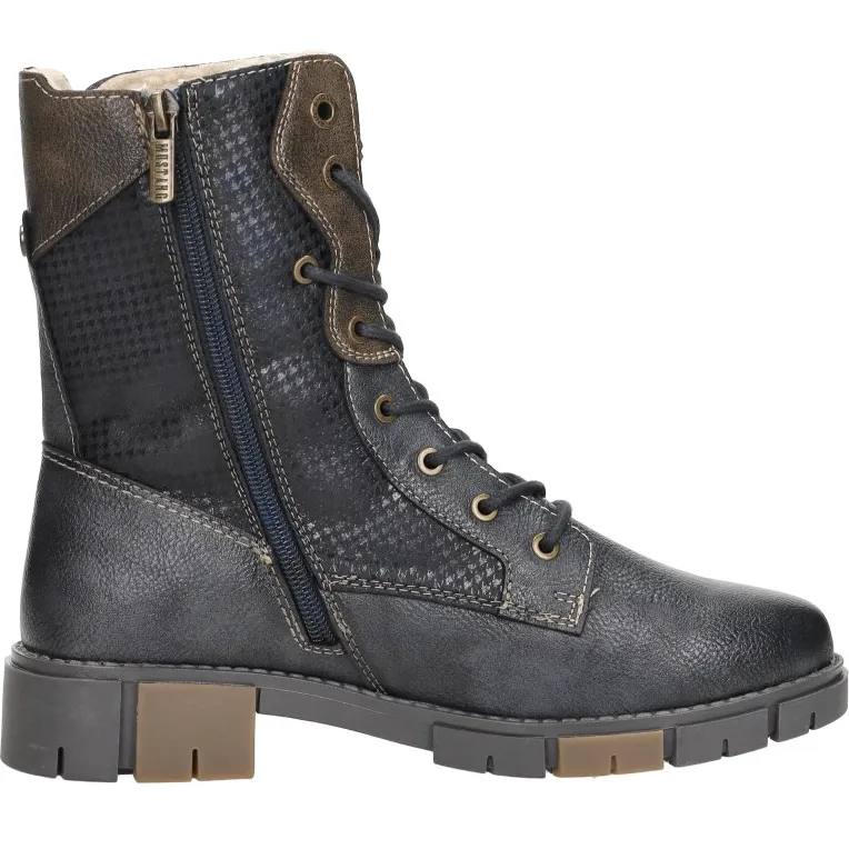 Mustang veterboots blauw, foto 8