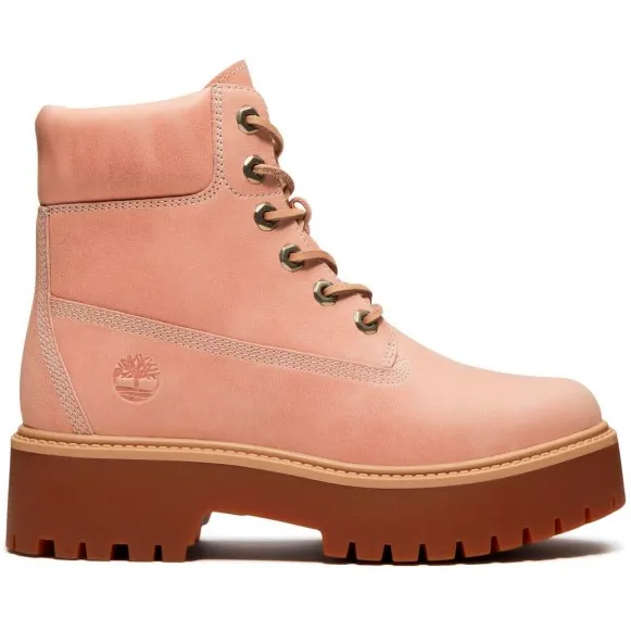 Timberland Stone Street 6 Inch Lace Up laarzen roze
