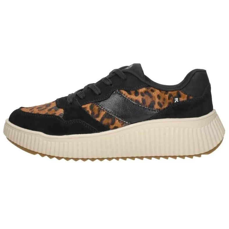 Rieker lage sneakers zwart, foto 2