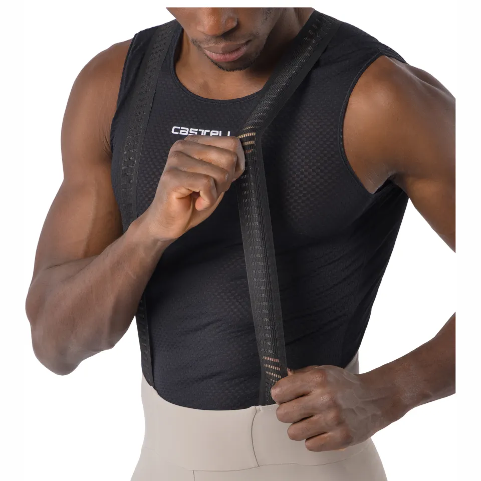 Castelli Espresso Trnstn fietsbroek met bretels grijs, foto 6
