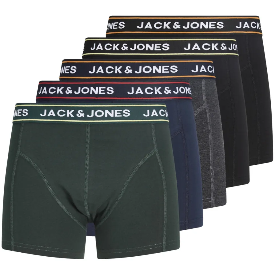 Jack & Jones Max boxershorts groen/donkerblauw/grijs, foto 2