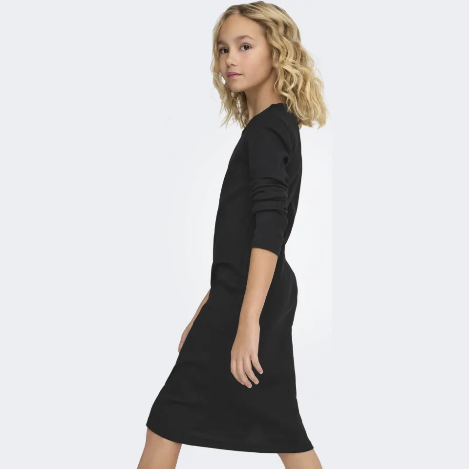 Only midi jurk zwart, foto 7
