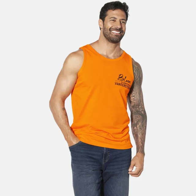 Jan Vanderstorm FELTON tanktop oranje