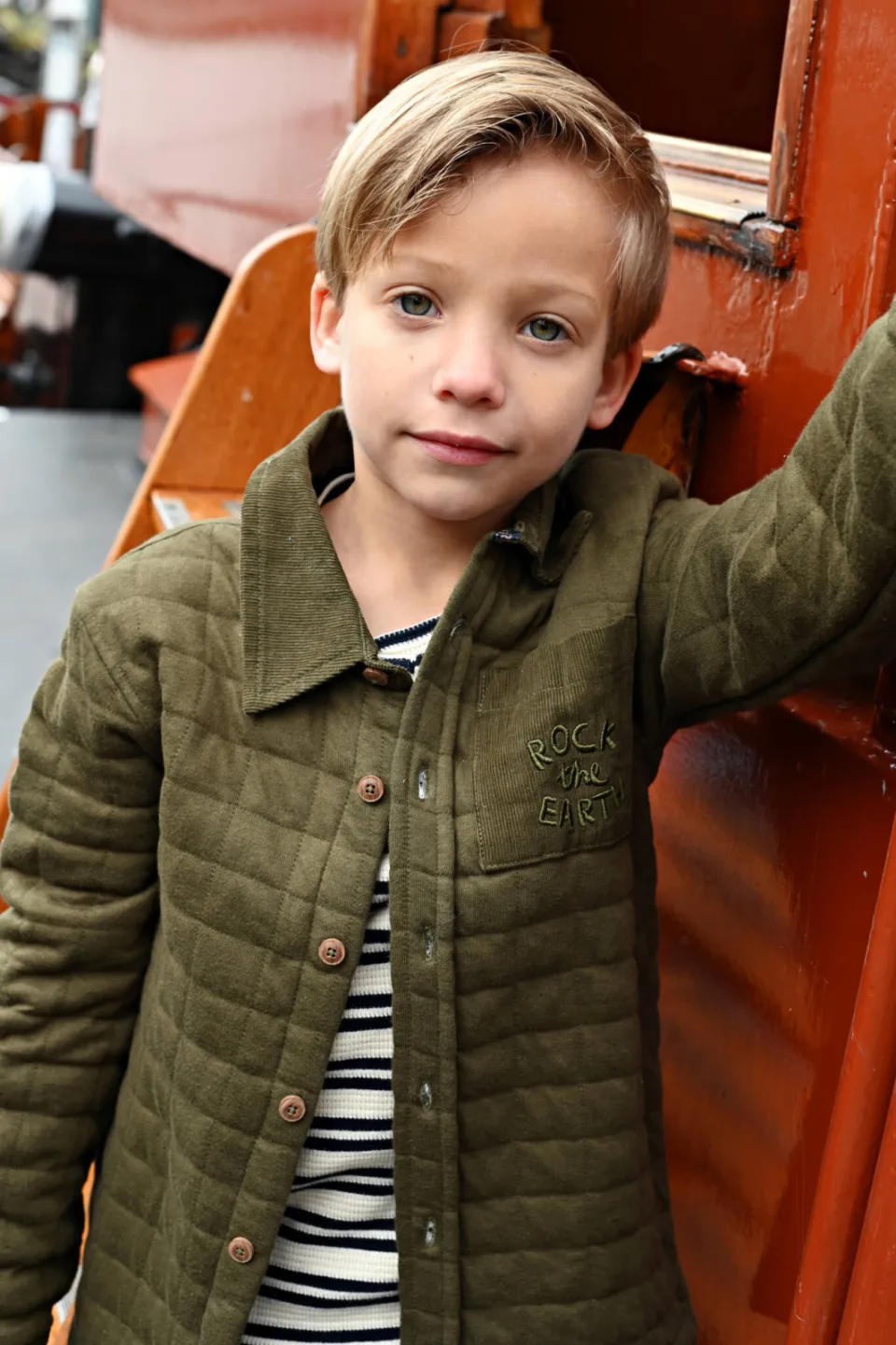Sturdy overshirt Rock the Earth - armygroen, foto 7