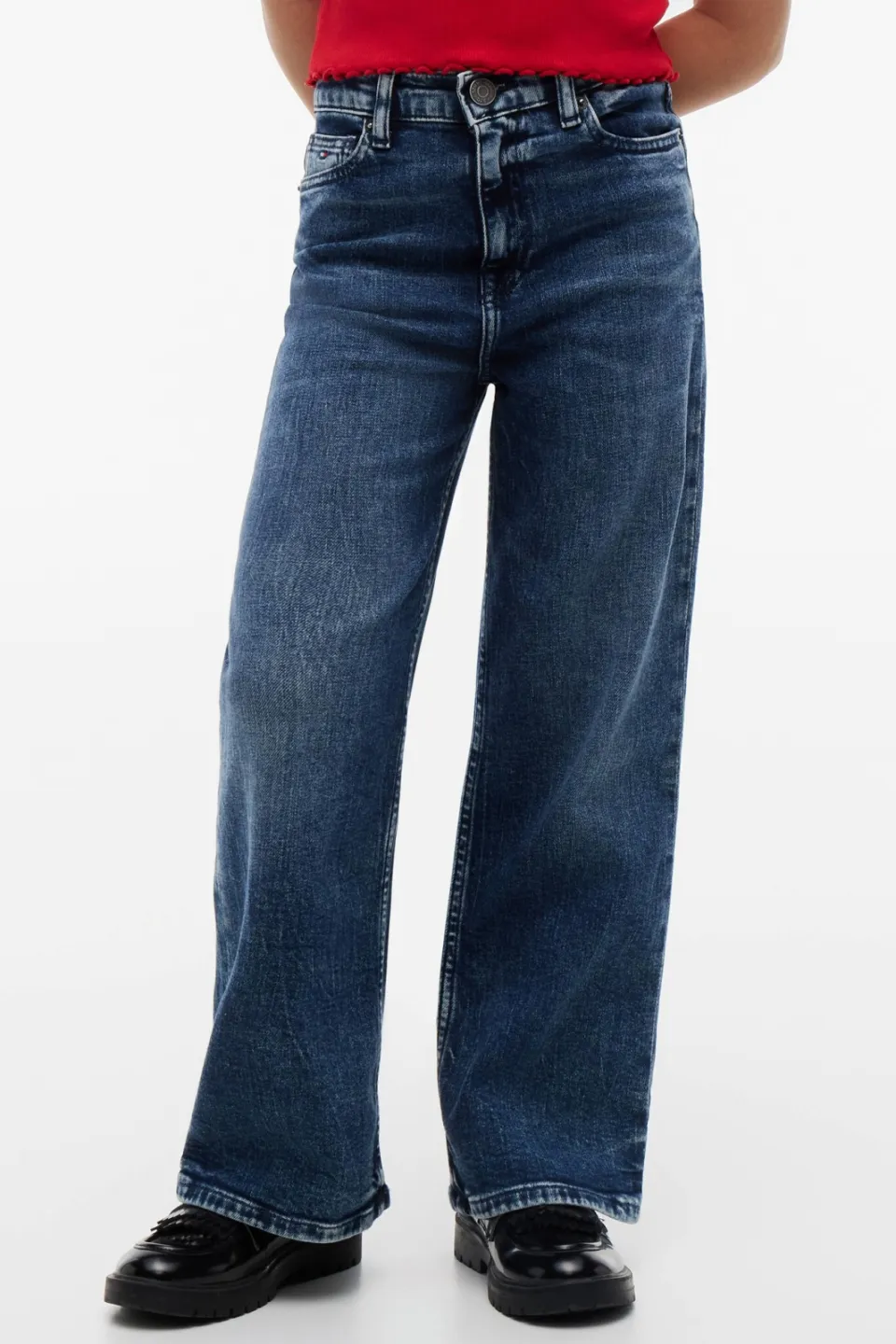 Tommy Hilfiger flared jeans - mediumblauw, foto 6