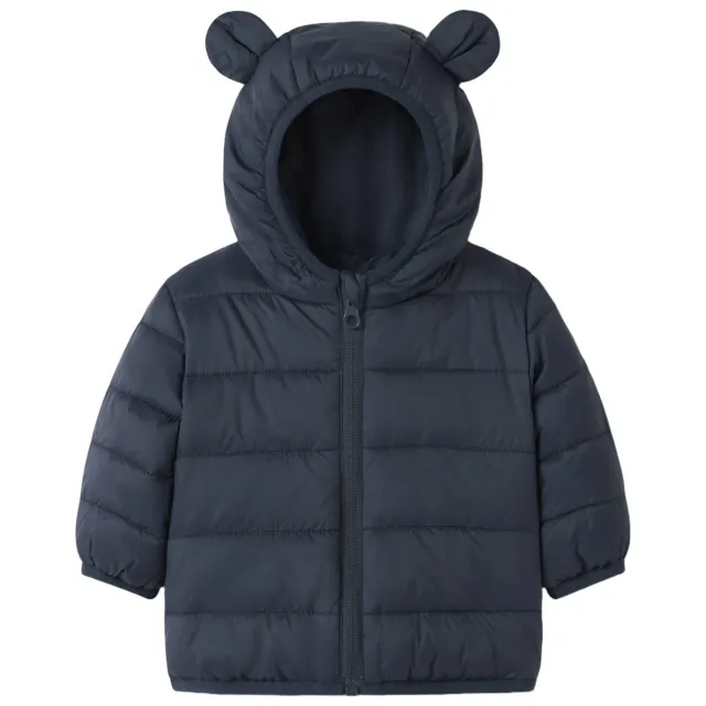 NAME IT BABY gewatteerde winterjas donkerblauw