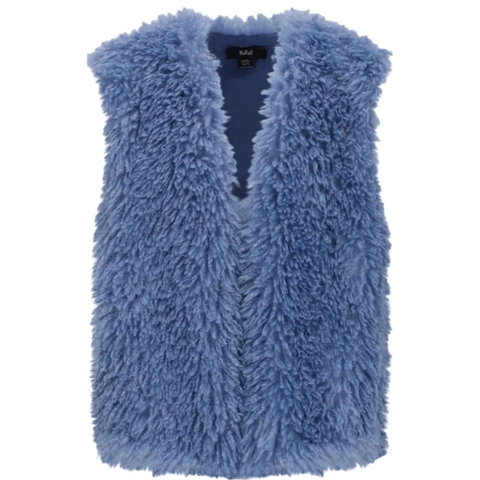 NoBell’ teddy gilet blauw, foto 2