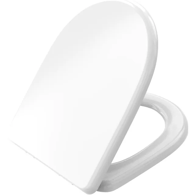 Wiesbaden Menir soft-close toiletzitting met deksel wit