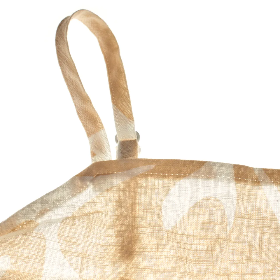 Gap linnen jurk beige, foto 3