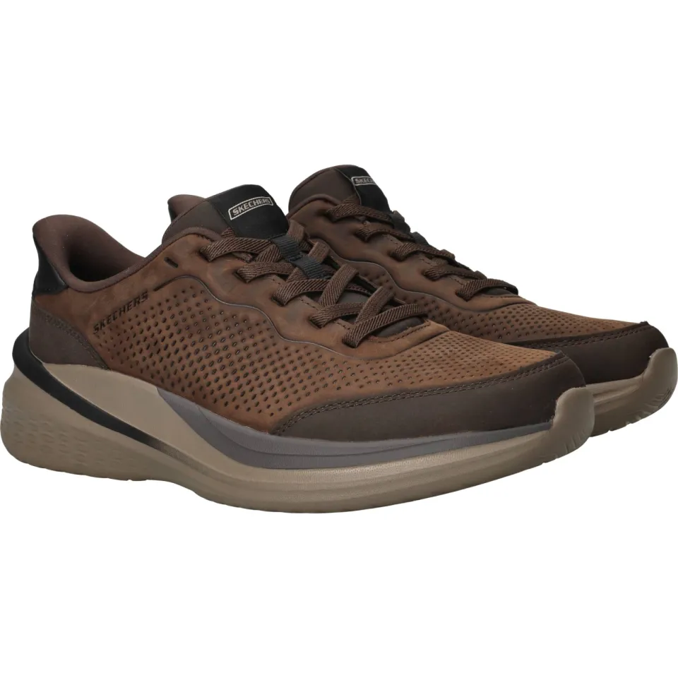 Skechers Slip-Ins Slade 2.0 sneakers bruin, foto 2