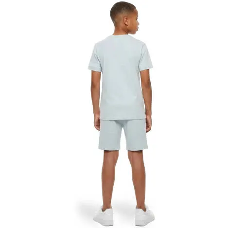 Malelions sweatshort grijsblauw, foto 3