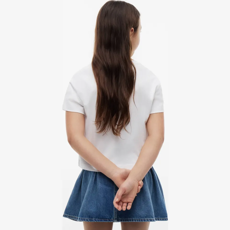 Tommy Hilfiger T-shirt wit meisjes, foto 4
