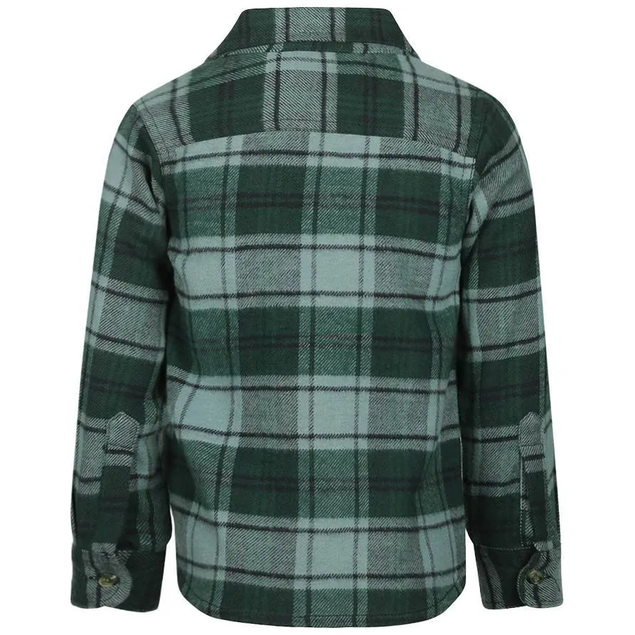 Koko Noko geruit overshirt groen, foto 3