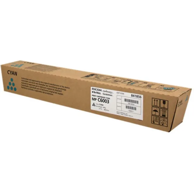 Ricoh 841856 (MP C6003) Toner Cyaan Cyan