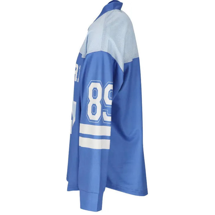 Retour Jeans oversized longsleeve met print blauw, foto 5
