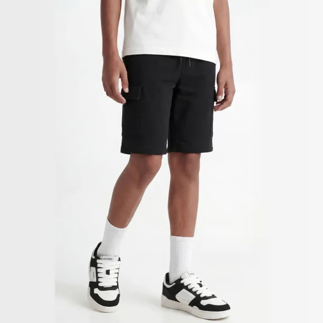 Jack & Jones Junior cargoshort JPSTBRADLEY zwart, foto 3