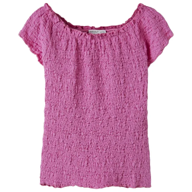 NAME IT NKFHALISSE off shoulder top roze