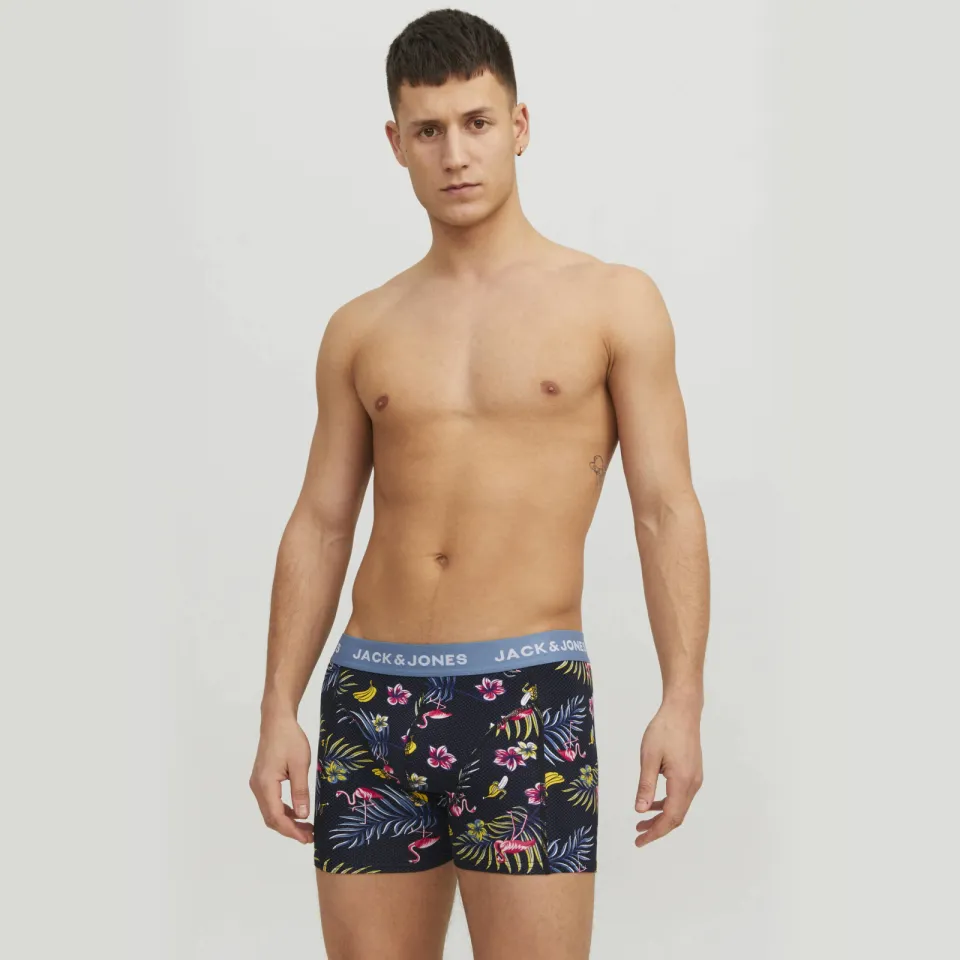 Jack & Jones boxershorts met print - surf the web (set van 3), foto 5