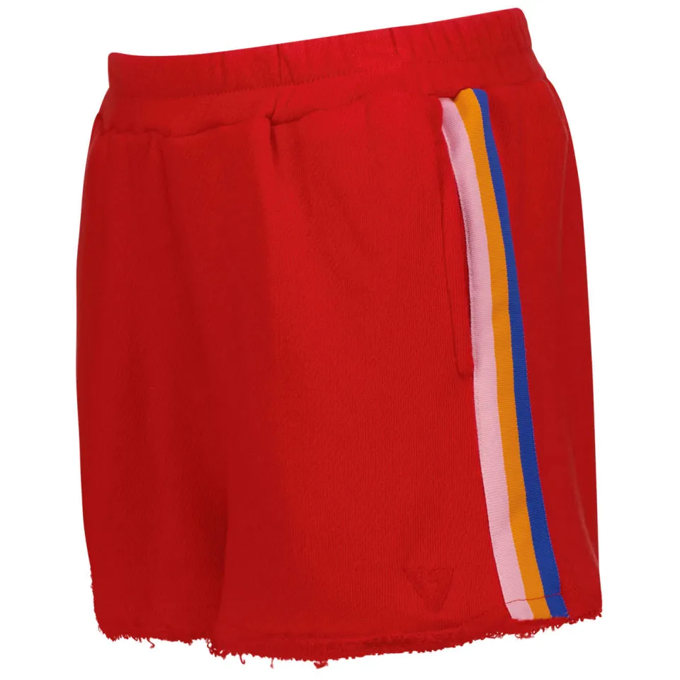 Vingino relaxed sweatshort rood, foto 5