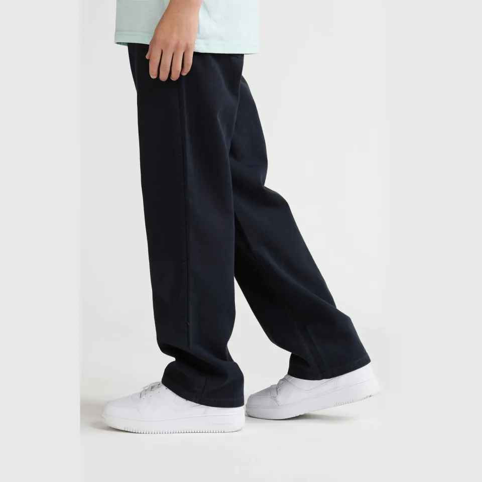 Petrol Industries relaxed casual broek donkerblauw, foto 6