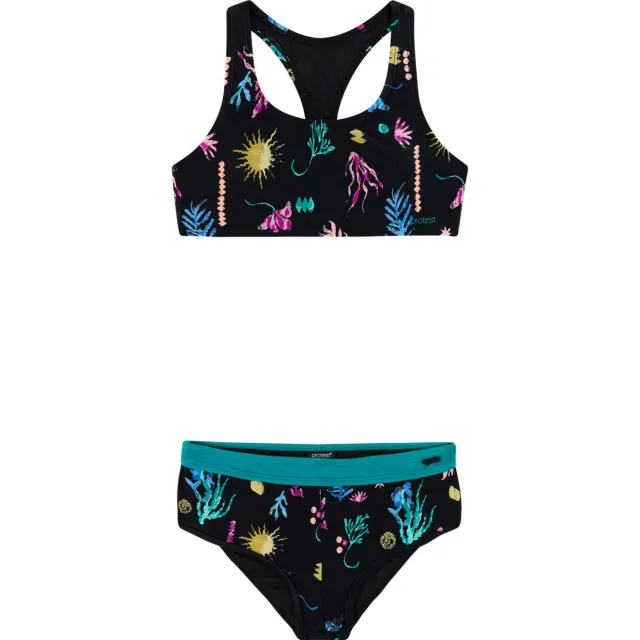 Protest crop bikini PRTMELOSA JR zwart
