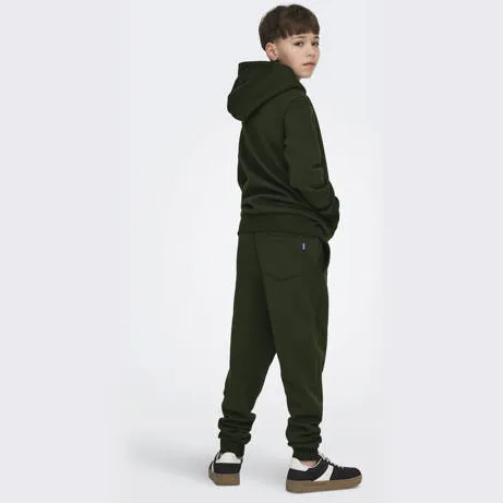 Only & Sons JUNIOR hoodie donkergroen, foto 3