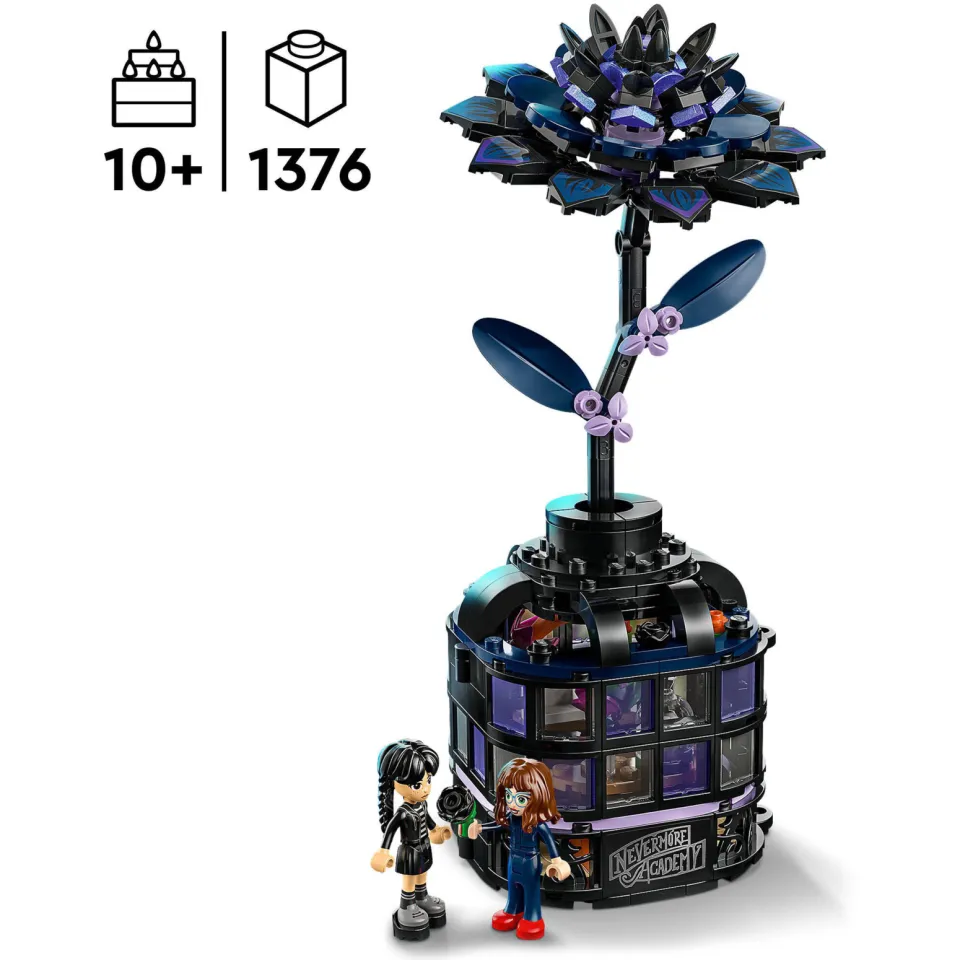 Lego Wednesday Zwarte dahlia 76784, foto 7