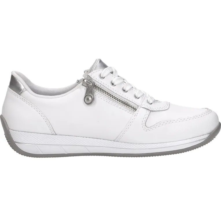 Rieker N110081 sneaker wit