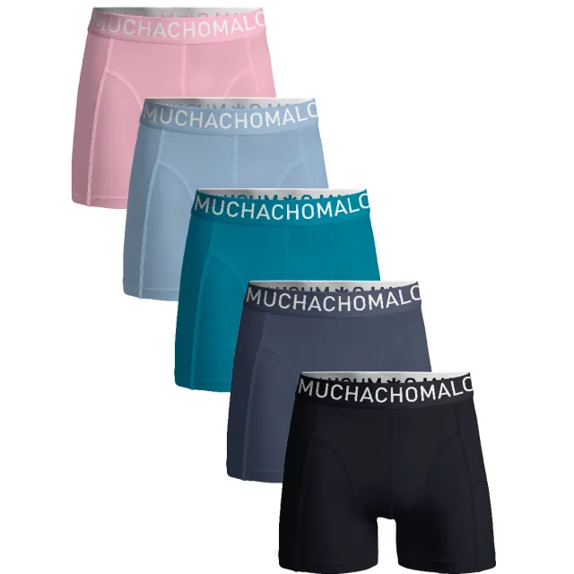 Muchachomalo Heren 5-pack Boxershorts Hello Sunshine Veelkleurig