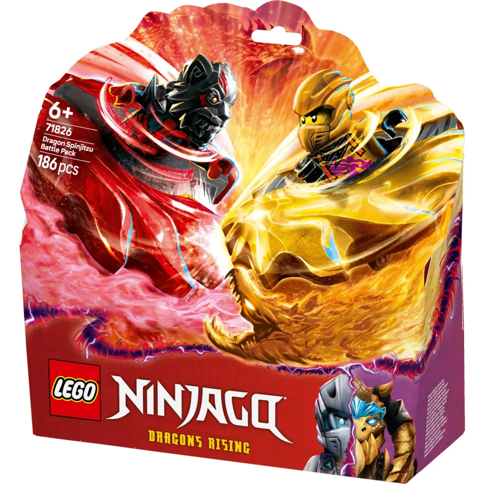 Lego Ninjago Spinjitzu drakenstrijdpakket actiespeelgoed 71826, foto 4