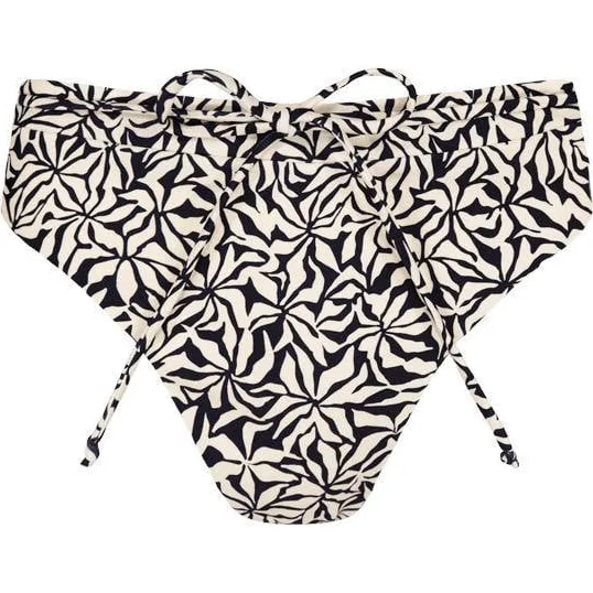 Barts high waist bikinibroekje Mahry zwart/ecru, foto 3