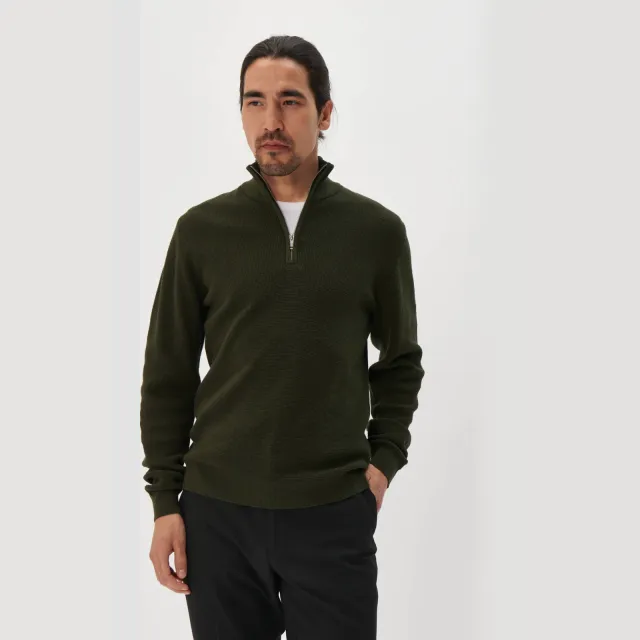 Matinique pullover donkergroen 190509 Dark Forest