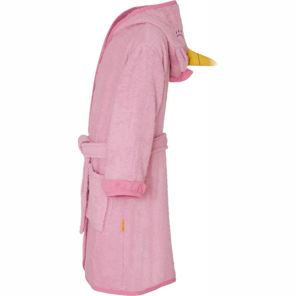 Playshoes badstof badjas roze unicorn, foto 3