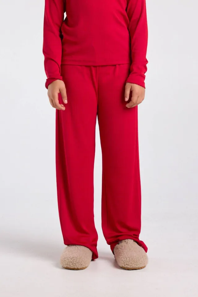America Today casual broek rood, foto 4