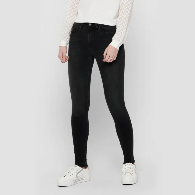 Only skinny jeans ONLBLUSH denim black regular, foto 4