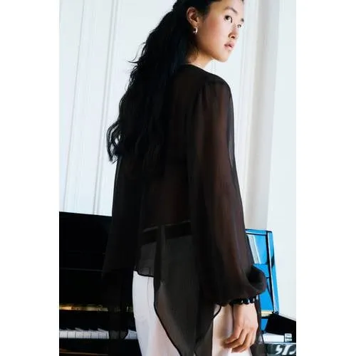 Mango TEEN blouse - bruin, foto 5