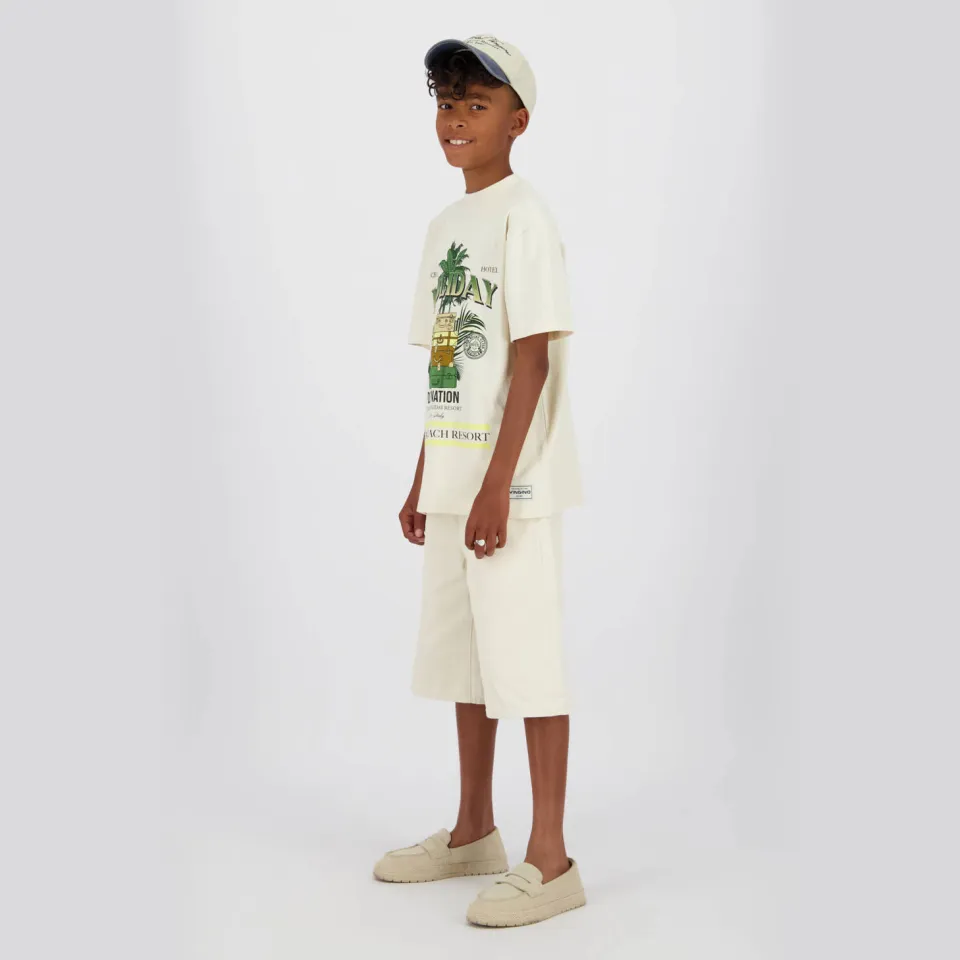 Vingino T-shirt beige met print, foto 3