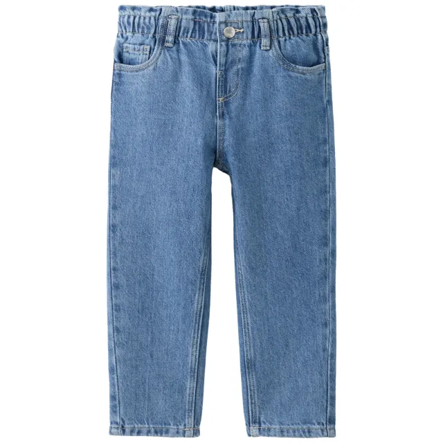 Mango Kids regular fit jeans - mediumblauw Medium blue denim