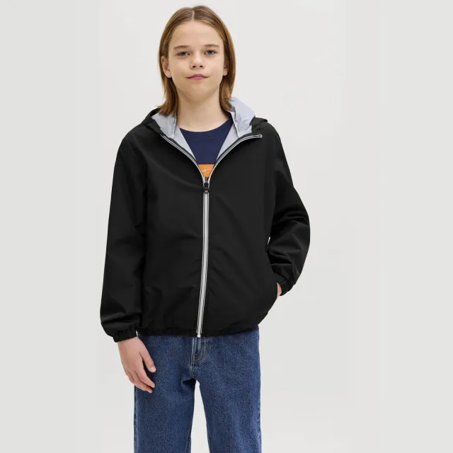 Jack & Jones Junior JJJAKE zomerjas zwart