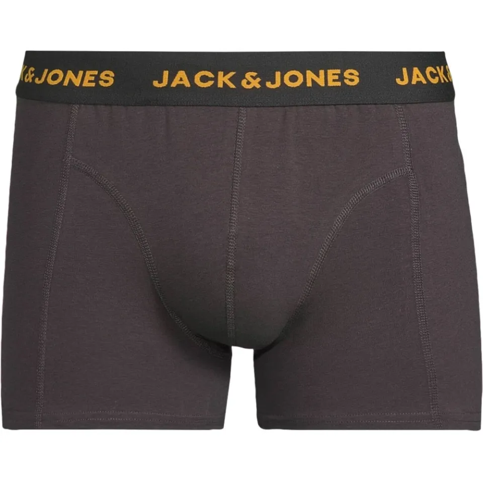 Jack & Jones JACBOLT boxershorts set van 12 blauw/bruin/zwart, foto 2