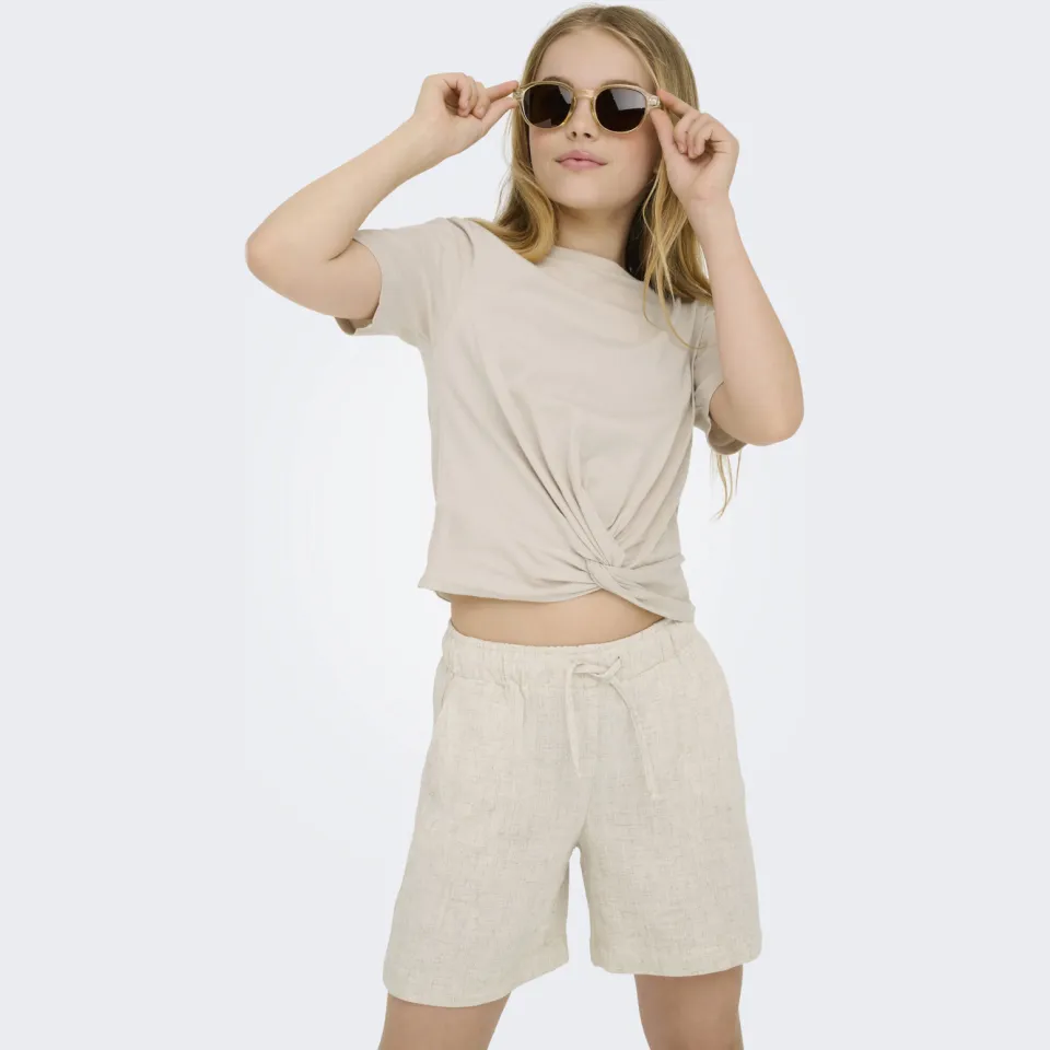 KIDS ONLY GIRL loose casual korte broek ecru, foto 8